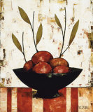 Pommes Rouges Posters par Constance Bachmann