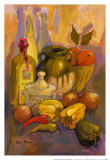 Mediterranean Kitchen III Láminas por Karel Burrows