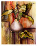 Tropical Elements I Art by Sandy Clark