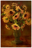 Mediterranean Sunflowers II Posters by Tricia May