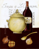 Soupe a l'Oignon Affiches par Sophie Hanin