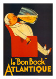 Le "Bon Bock" Atlantique Posters