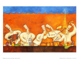 The Chefs at Martin Posters by Aline Gauthier