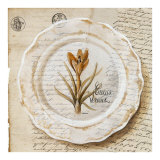 Assiette, Crocus Vermus Prints by Pascal Cessou