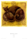 Meditation Prospere Print by Aline Gauthier