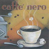 Caffe Nero Prints by L. Morales