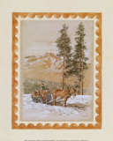 Le Traineau Print by Laurence David