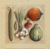 Vegetables II, Cucumbers Art by Laurence David