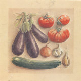 Vegetables III, Eggplants Posters by Laurence David