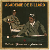 Academie de Billard II Art by Philippe David