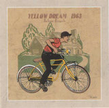 Le Velo Jaune Prints by Philippe David Le Velo Jaune Prints by Philippe David