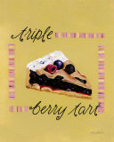 Triple Berry Tart Affiches par Jennifer Sosik