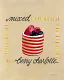 Mixed Berry Charlotte Posters by Jennifer Sosik