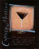 Expresso Martini Prints by Jennifer Sosik