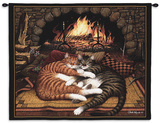 All Burned Out Wall Tapestry by Charles Wysocki