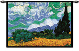 Wheatfield with Cypresses, c.1889 Wall Tapestry by Vincent van Gogh