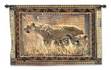 Protecting Cubs Wall Tapestry by Rob Hefferan