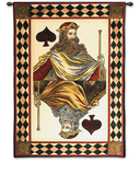King Spades Wall Tapestry
