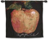 Green Apple Wall Tapestry by Nicole Etienne