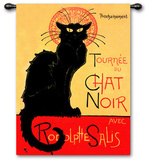 Tournee Chat Noir TAPETE DE PAREDE por Théophile Alexandre Steinlen