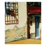 Florentine Door Giclee-trykk av Anne Belov