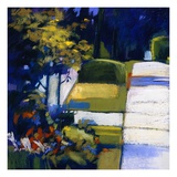 Sky Blue Giclee Print by Lou Wall Sky Blue Giclee Print by Lou Wall