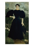 Portrait of Mrs. M. Lámina giclée por Henri Rousseau