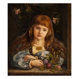 La Pensierosa reproduction procédé giclée par Marie Spartali Stillman
