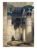 Illustration from a Collection Entitled The Holy Land, Syria, Idumea, Arabia, Egypt & Nubia Giclée-tryk af David Roberts