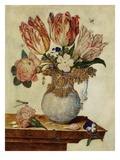Floral Still Life by Jan Baptist van Fornenburgh Giclee Print