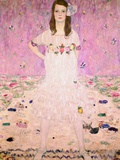 Girl in White Giclee Print by Gustav Klimt