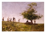 Mending the Net Lámina giclée por Thomas Eakins Mending the Net Lámina giclée por Thomas Eakins