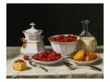 The Dessert Table Giclée-Druck von John F. Francis