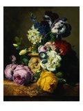 Still Life with Flowers Giclee Print by Charles-Joseph Node