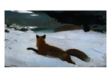 Winslow Homer - The Fox Hunt Digitálně vytištěná reprodukce Winslow Homer - The Fox Hunt Digitálně vytištěná reprodukce
