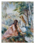 In the Meadow Giclee Print by Pierre Auguste Renoir