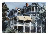 Le toit mansardé reproduction procédé giclée par Edward Hopper