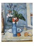 Le vase bleu reproduction procédé giclée par Paul Cezanne