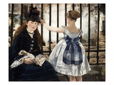 Gare Saint-Lazare Giclee Print by Edouard Manet