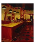 Bishop's Cafe Giclee Print by Pam Ingalls