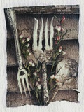 Shutter and Silverware Photographic Print by Kim Koza