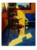 Sun in the D & M Cafe reproduction procédé giclée par Pam Ingalls