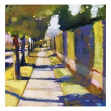 Hedge Wall Giclee Print by Lou Wall