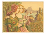 Golden Legend reproduction procédé giclée par Armand Point