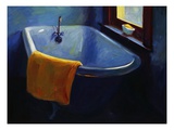 Blue Tub Giclee Print by Pam Ingalls