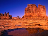 Desert Lake Bed Fotoprint van Robert Glusic Desert Lake Bed Fotoprint van Robert Glusic