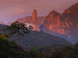 Rainforest and Mountains Photographic Print by Kevin Schafer