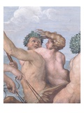 Detail of a Centaur and Sea Nymph from Galatea Giclee Print by Raphael 
