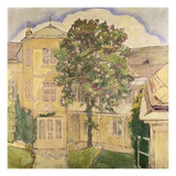 Blooming Chestnut Tree in Garden Lámina giclée por Koloman Moser Blooming Chestnut Tree in Garden Lámina giclée por Koloman Moser