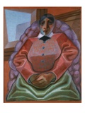 Woman in an Armchair Giclee Print by Juan Gris
